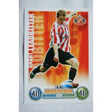 2007/08 Topps Match Attax Trading Card - Grant Leadbitter, Sunderland