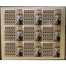 Ingrid Bergman NDC Press Sheet of Nine Panes - 20 - Stamps Each Scott 5012