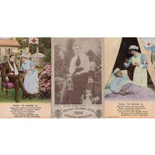 Belgian Belgium Soliders Fund Official 1916 Souvenir Edith Cavell Postcard & Mor