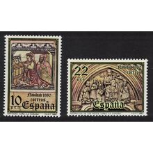 Spain Christmas 2v 1980 MNH SG#2629-2630
