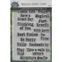 Mark Maker. Sentiments Stamp Set. App 10x14.5cm. Stamping Cardmaking Crafts