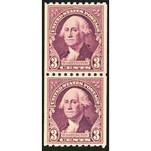722, Mint NH XF Coil Pair - A BEAUTY! ** Stuart Katz