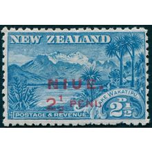 Niue 1902 2½d blue SG2 unused