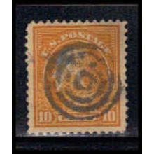 Used 416 10c Benjamin Franklin Almost Very Fine RA1892