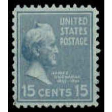 Used 820 15c James Buchanan Fine M08034