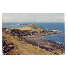CAPE CORNWALL, CORNWALL used postcard 1966 POSTMARK J.Arthur Dixon 1539 =
