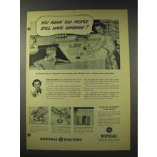 1948 General Electric Garbage Disposall Ad - Still Have