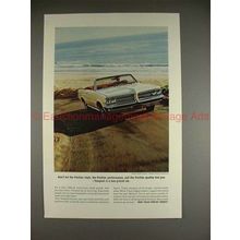 1964 Pontiac Tempest Convertible Ad, Style and Quality!