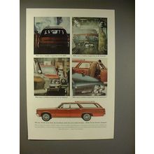 1964 Pontiac Tempest Station Wagon Ad - Who Says Dull?