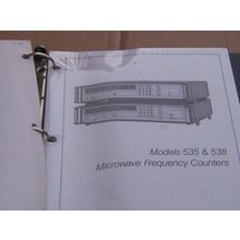 EIP Microwave Microwave Inc Freq Counters 535 & 538 Change Information Manual