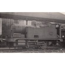 GNR Class 0-4-0T No 229 Train at Stratford Station Real Photo Postcard