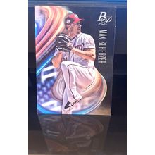 MAX SCHERZER 2018 TOPPS BOWMAN PLATINUM BASEBALL CARD #7