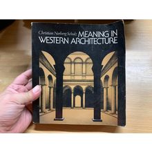 1975 Meaning In Western Architecture by Christian Norberg-Schulz PB Book (P6)