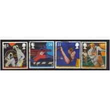 1991 GB WORLD STUDENT GAMES SET F/U SG 1564-1567