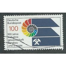 GER 1989 100pf 'MINING AND POWER INDUSTRIES' FINE USED (EBID43-210)