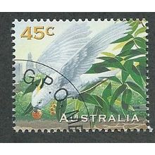 AUS 1996 45c 'PETS- COCKATOO' (C.T.O) FINE USED (EBID48-276)