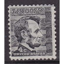 United States 1965 Lincoln 4c Fine Used SG 1263 VGC