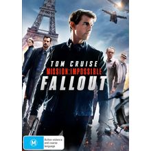 Mission: Impossible Fallout DVD | Tom Cruise | Region 4