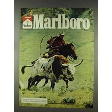 1978 Marlboro Cigarettes Ad - Marlboro Man, Cowboy