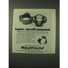 1978 Redfield Scope Mounts Ad - Copied but Unequaled