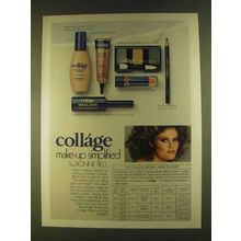1980 Bonne Bell Collage Make-up Ad - Simplified