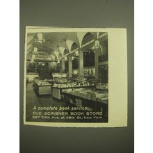 1958 Scribner Book Store Ad - A complete book service
