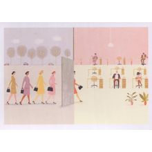 Womens Freedom 1964 Passing Of Civil Rights Act Painting Postcard