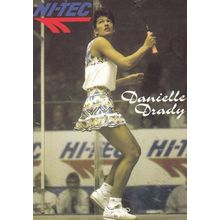 Danielle Drady Australian Squash Tennis Champion Rare Photo Plain Back Postcard