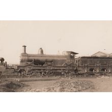 LMS 2625 Class 0-6-0 Train Antique Real Photo Postcard