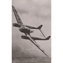 Focke Wolf 189 German Military WW2 Plane Plain Back Postcard Old Photo