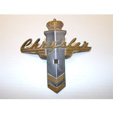 1941 Chrysler Front Emblem - Above Grill New Yorker Windsor Imperial