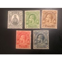 ICOLLECTZONE Turks and Caicos 44-48 VF hinged