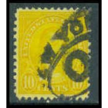 Used 642 10c James Monroe Barely Clears M10245