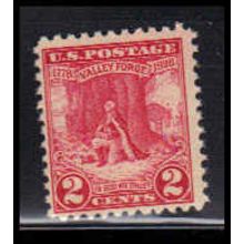 645 2c Valley Forge Barely Clears MNH O1297