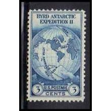 753 3c Byrd Expedition Just Clears MNH O5270