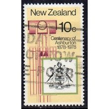 New Zealand 1978 Anniversaries - Centenary of Ashburton 10c Used