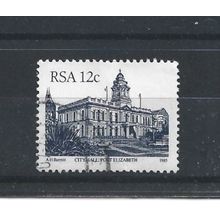 SouthAfrica.SG520c 12c City Hall,Port Elizabeth (Deep Violet-Blue).F/Used.Sep25i