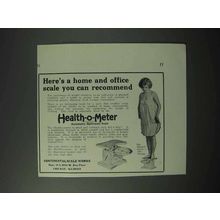 1923 Continental Scale Works Health-o-Meter Ad