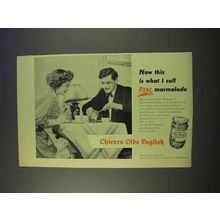 1955 Chivers Olde English Marmalade Ad - This is Real