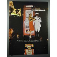 1977 Smirnoff Vodka Ad - Said Anything Could Happen