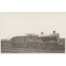 LMS Class 4-4-0 Number 579 Henry Fowler Train Antique Real Photo Postcard