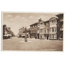 Southwold, Market Place, Suffolk, Postcard.