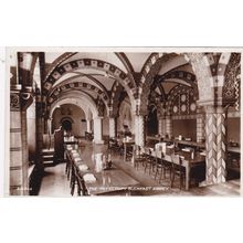 EC856 BUCKFAST ABBEY - THE REFECTORY . R/P POSTCARD