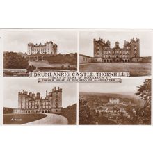ED 181 DRUMLANRIG CASTLE, THORNHILL . RP POSTCARD