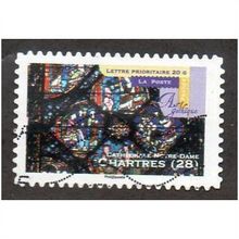FRA 2011 (58c) 'GOTHIC ART - CHARTRES 28' FINE USED (EBID11-078)