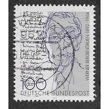 GER 1992 100pf 'WERNER BERGENGRUEN' FINE USED (EBID54-533)