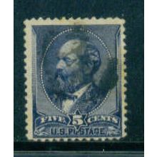 Used 216 5c James Garfield Barely Clears M01769
