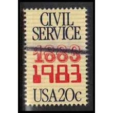 Used 2053 20c Civil Service Fine W4610