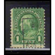 Used 632 1c Benjamin Franklin Average KA7180