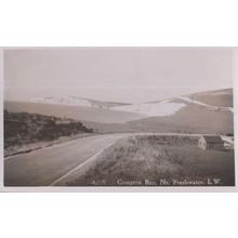 Compton Bay Freshwater Isle Of Wight Vintage Real Photo Postcard